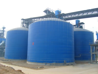 泰和水泥钢板库改造