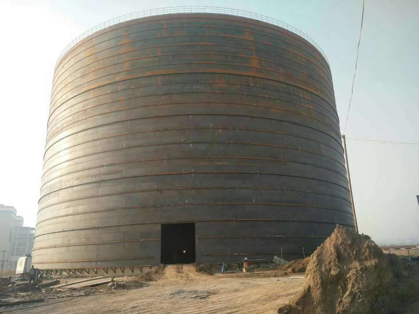 泰和承建大型钢板库的好处及原理