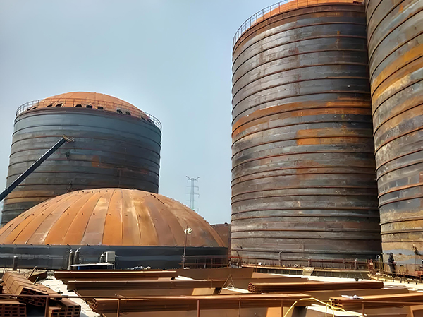 泰和焦粉钢板仓